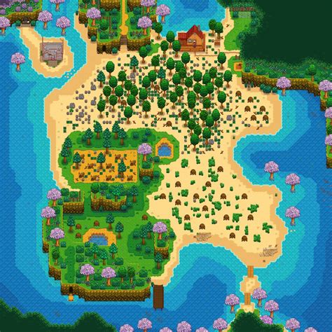 Only trash can be caught in the small ponds in the other three quadrants. . Beach farm stardew valley